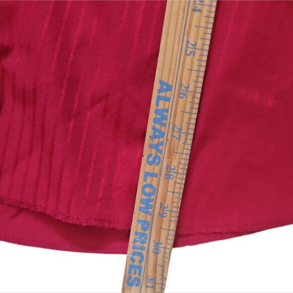 Wrangler Retro 80s Red Western Pearl Snap Button Shirt Sz XL Cowboy Rodeo - Picture 11 of 13